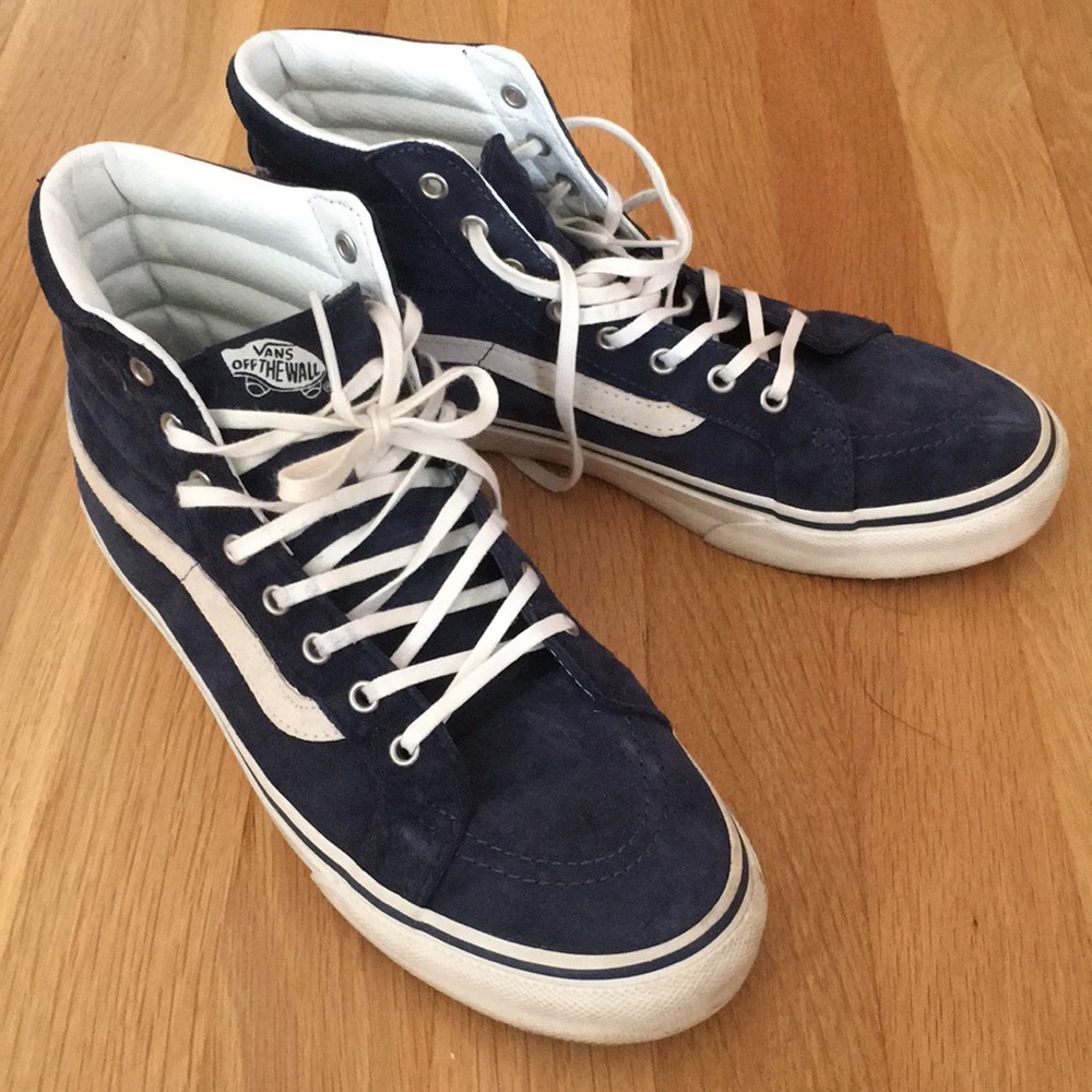 Vans x J.Crew suede sk8 hi